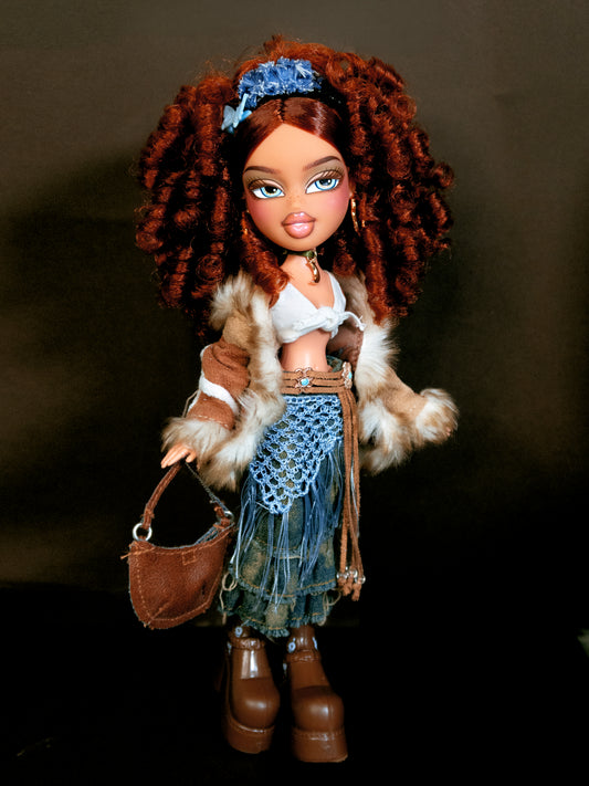 Bratz “Mikayla” Repaint/Reroot OOAK