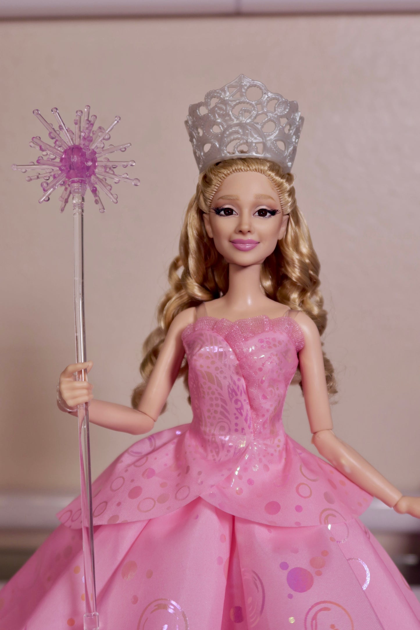 Wicked For Good Glinda Repaint (OOAK)