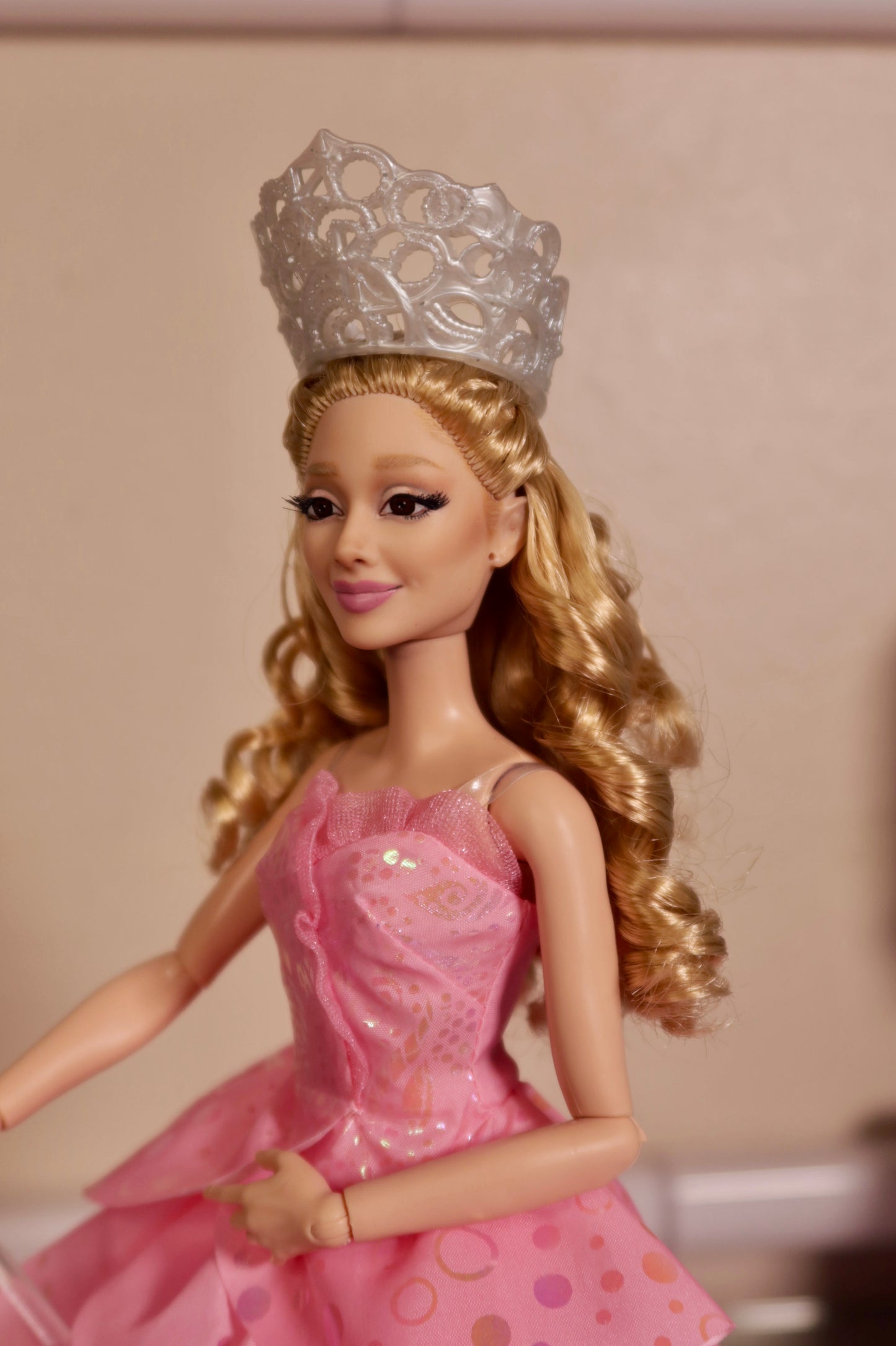 Wicked For Good Glinda Repaint (OOAK)