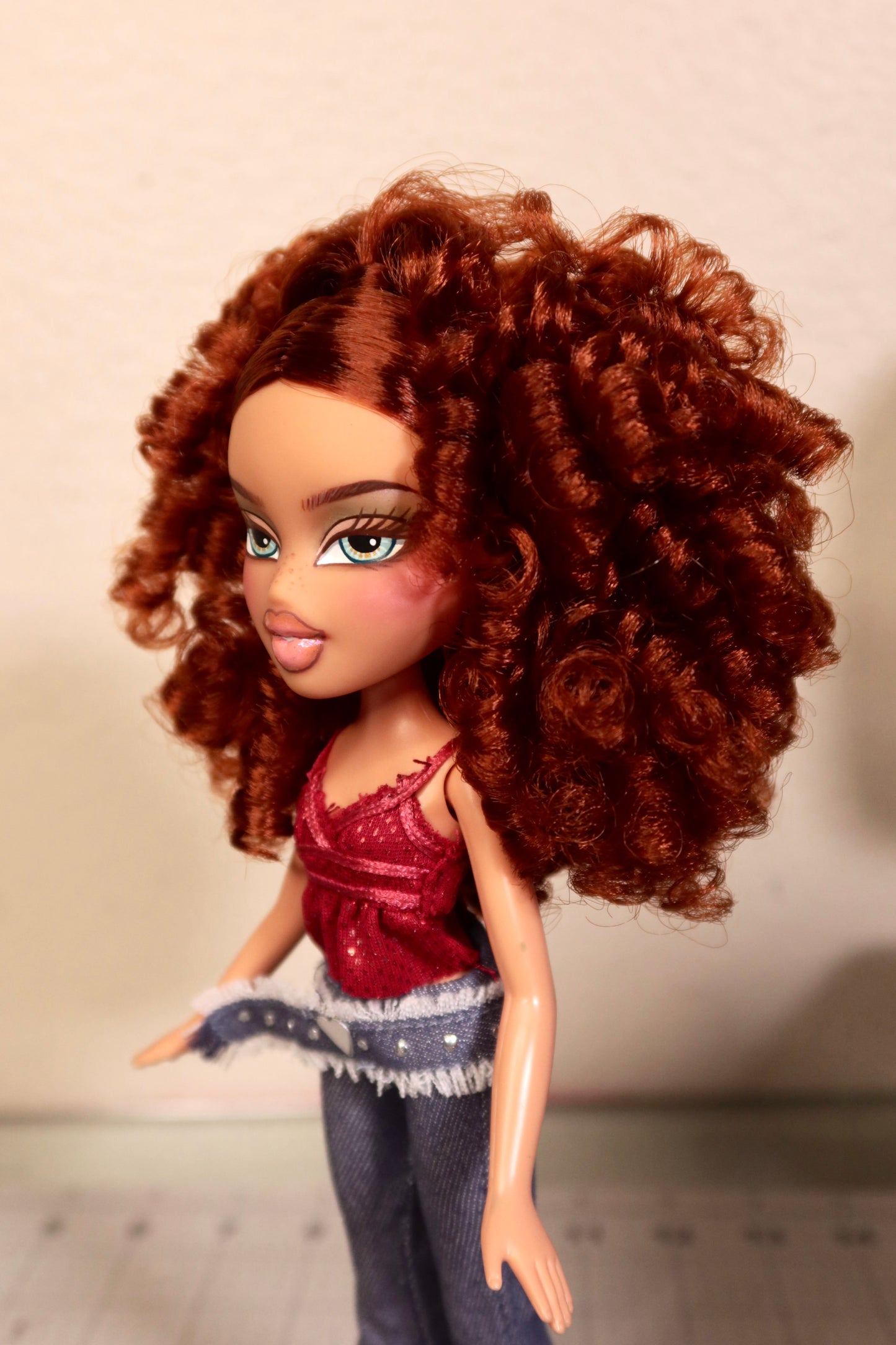Bratz “Mikayla” Repaint/Reroot OOAK